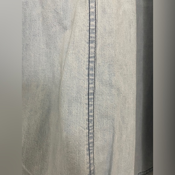 Free People Jean Mini Dress Size Medium - Picture 5 of 10